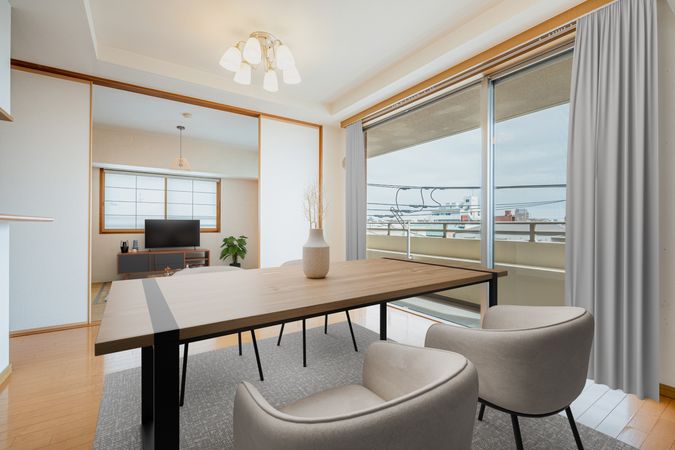 ヴェルビュ高砂 リビング