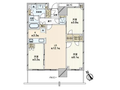 間取図(平面図)