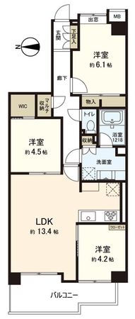 シーアイマンションオヴェスト新小岩 間取図(平面図) シーアイマンションオヴェスト新小岩 間取図(平面図)
