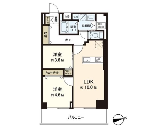 東大島ハイライズ 間取図(平面図) 東大島ハイライズ 間取図(平面図)