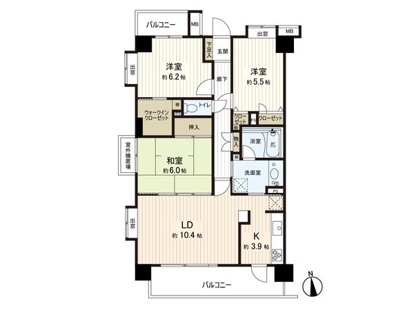 間取図(平面図)