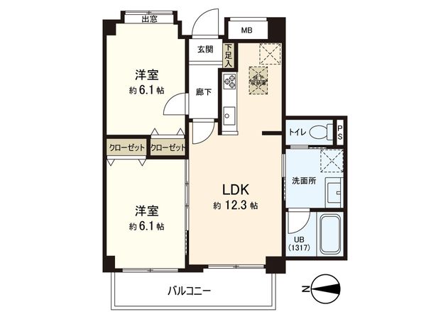 間取図(平面図)
