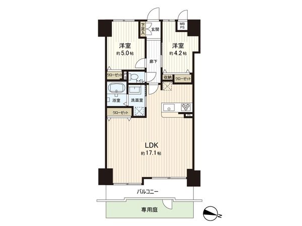 ダイアパレス立石 間取図(平面図) 間取図(平面図)