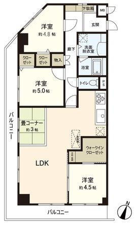 間取図(平面図)