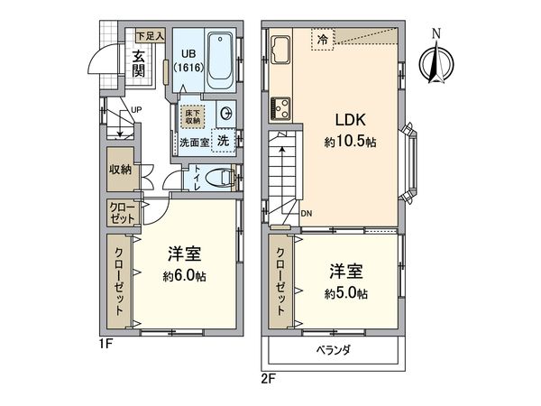 南小岩7丁目 戸建 間取図(平面図) 南小岩7丁目 戸建 間取図(平面図)
