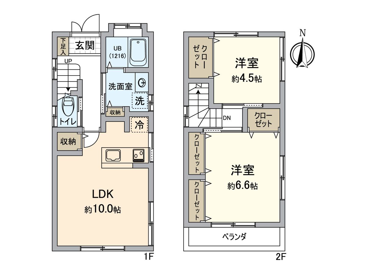 南小岩7丁目 戸建 間取図(平面図) 間取図(平面図)