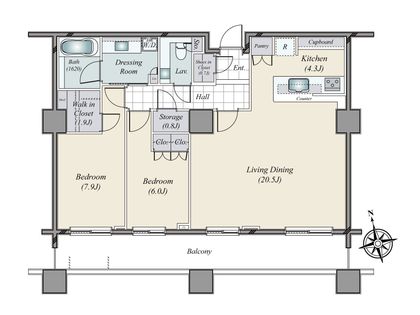 間取図(平面図)