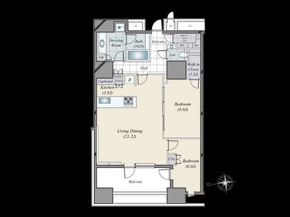 三田ガーデンヒルズ イーストヒル 間取図(平面図)