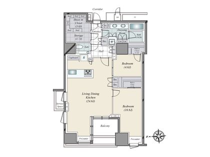 三田ガーデンヒルズ イーストヒル 間取図(平面図) 三田ガーデンヒルズ イーストヒル 間取図(平面図)
