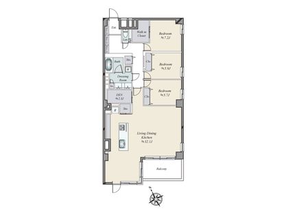 間取図(平面図)
