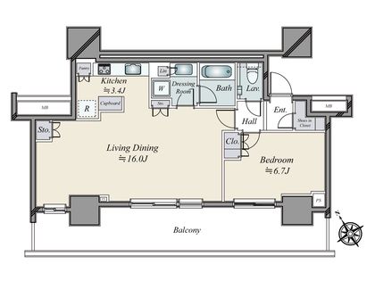 間取図(平面図)