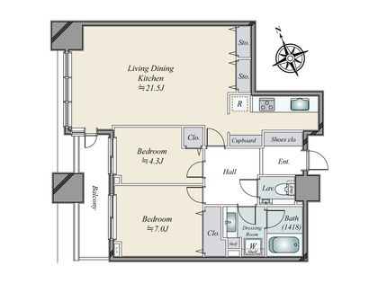 間取図(平面図)
