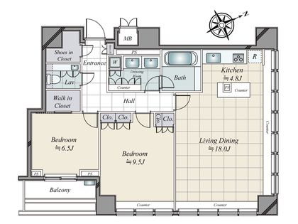 間取図(平面図)