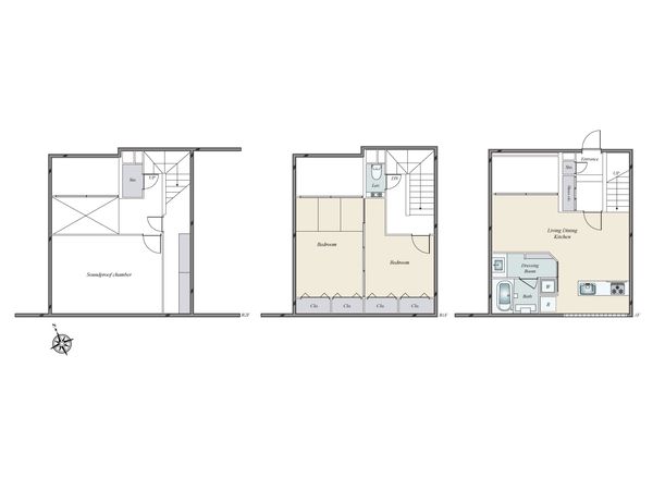 南青山FETO 間取図(平面図)
