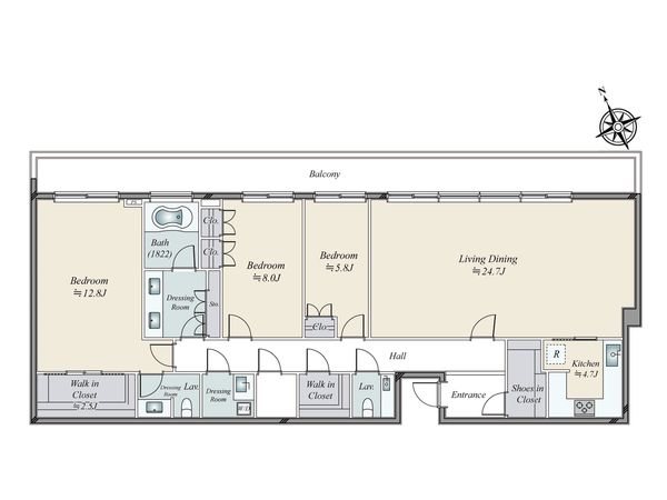 間取図(平面図)