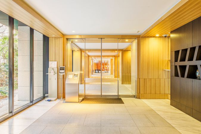 パークホームズ南麻布ザレジデンス エントランス