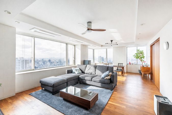 高輪ザ・レジデンス リビング