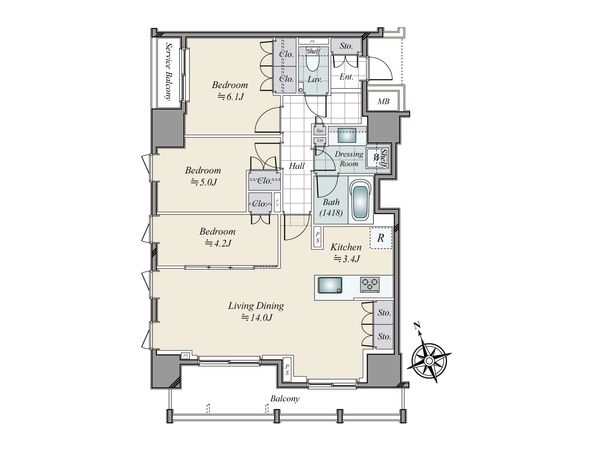 間取図(平面図)