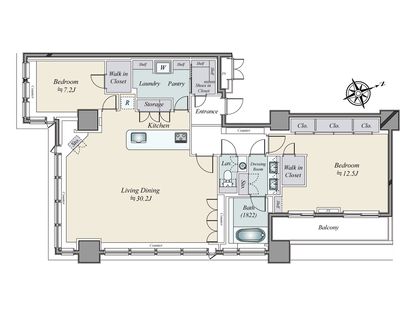 間取図(平面図)