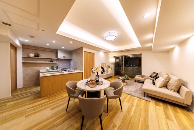 コスモポリス品川 リビング