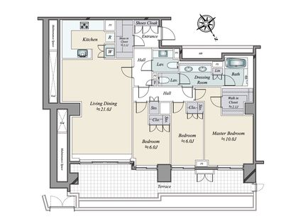間取図(平面図)