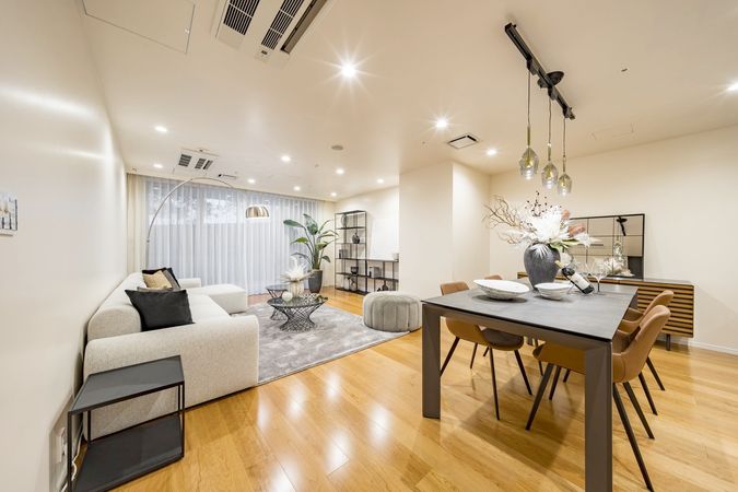 パークマンション六本木 リビング