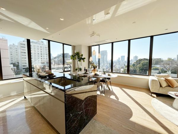 グランスイート麻布台ヒルトップタワー リビング