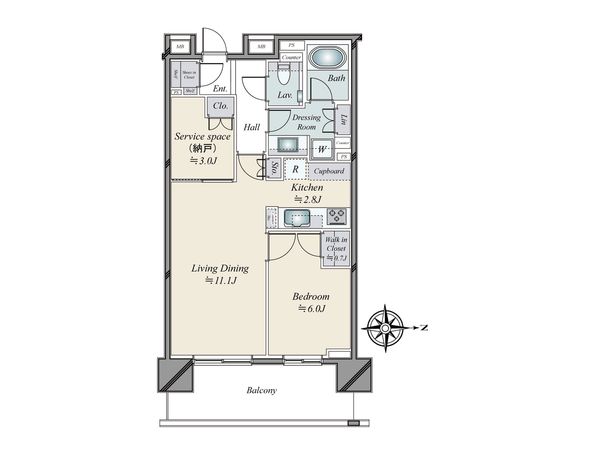 パークホームズ南麻布ザレジデンス 間取図(平面図) パークホームズ南麻布ザレジデンス 間取図(平面図)