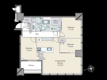 間取図(平面図)