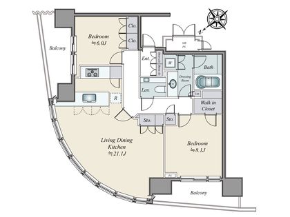 間取図(平面図)