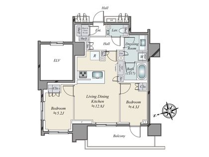 間取図(平面図)