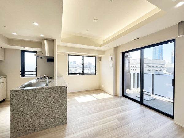 ザ・パークハウス芝御成門 リビング