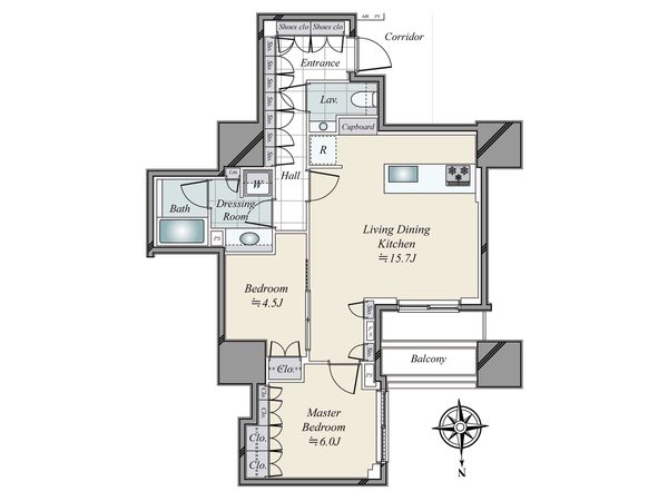 三田ガーデンヒルズ サウスヒル 間取図(平面図) 間取図(平面図)