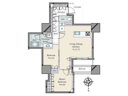 間取図(平面図)