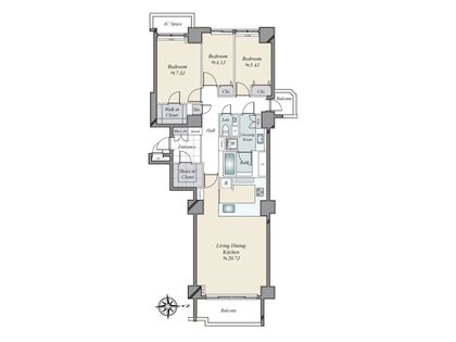 間取図(平面図)