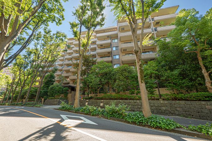 広尾ガーデンヒルズ ノースヒルL棟 外観 広尾ガーデンヒルズ ノースヒルL棟 外観