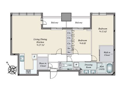 間取図(平面図)