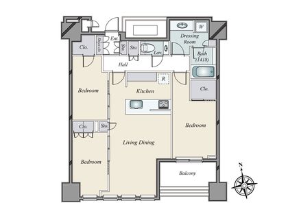 間取図(平面図)