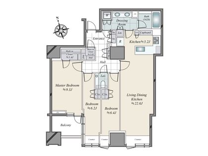 三田ガーデンヒルズ ノースヒル 間取図(平面図)