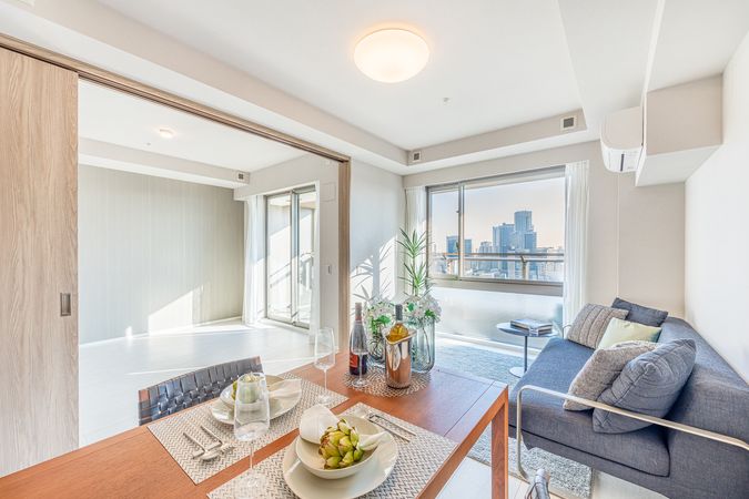 ザ・レジデンス三田 リビング