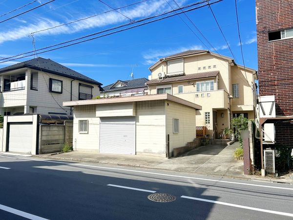 練馬区北町3丁目 古家付き土地 前面道路含む外観 練馬区北町3丁目 古家付き土地 前面道路含む外観