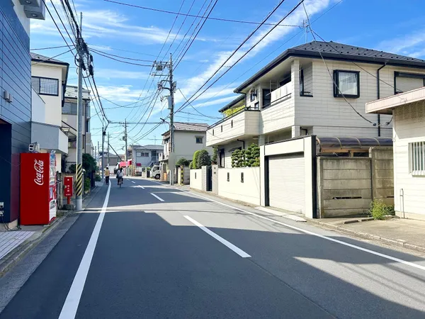 前面道路