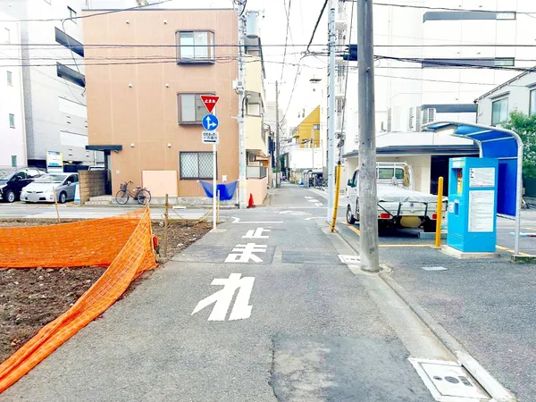 現地＋前面道路写真