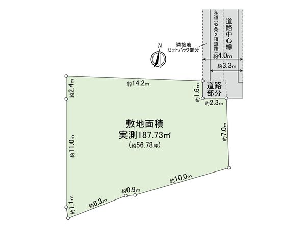 豊島区高松2丁目土地 土地写真 土地写真