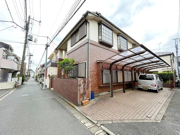 豊島区長崎2丁目土地 前面道路含む外観