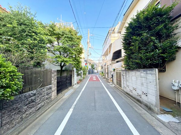 豊島区南長崎6丁目 新築戸建 前面道路含む外観