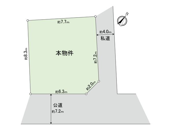 豊島区千川2丁目戸建 区画図