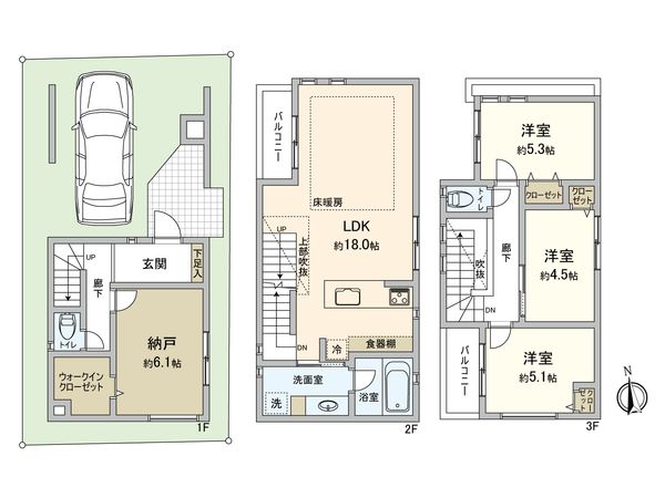 間取図(平面図)