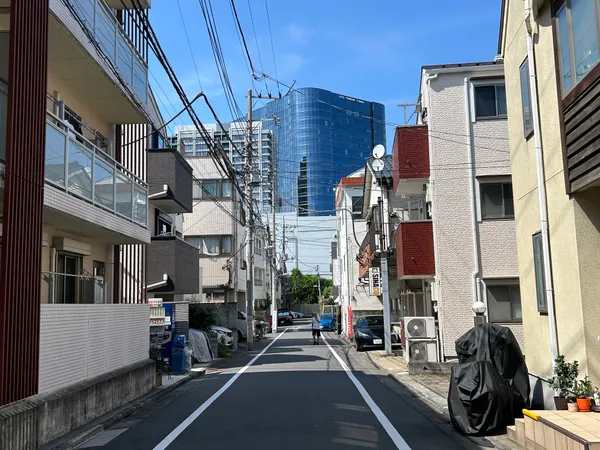 前面道路