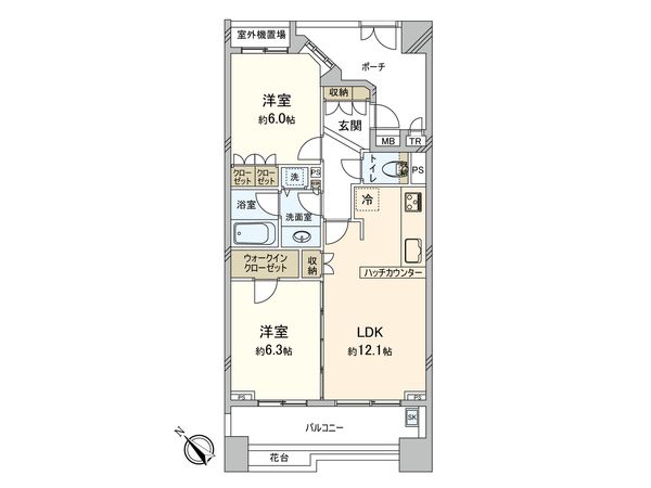 間取図(平面図)